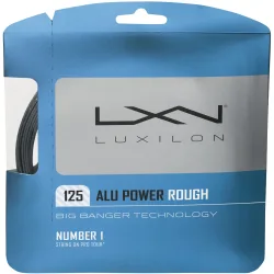 Luxilon Alu Power Rough Saitenset 12, 2m - Silber