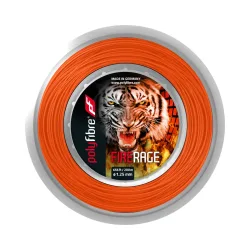 Polyfibre Fire Rage 200m Saitenrolle - Rot