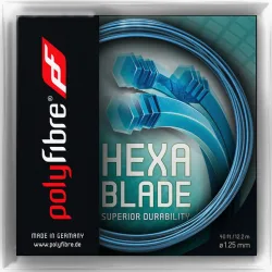 Polyfibre Hexablade Saitenset 12, 2m - Blau