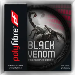 Polyfibre Black Venom Saitenset 12,2m - Schwarz