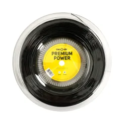 Tennis - Point Premium Power Saitenrolle 220m Schwarz
