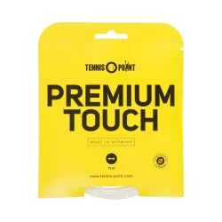 Tennis - Point Premium Touch Saitenset 12m Weiß