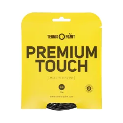 Tennis - Point Premium Touch Saitenset 12m Schwarz