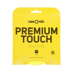 Tennis-Point Premium Touch Saitenset 12m-Neongelb