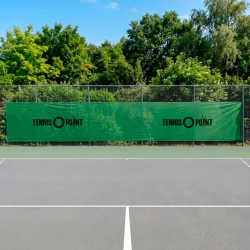 Tennis - Point 12x2m Sichtblende Grün