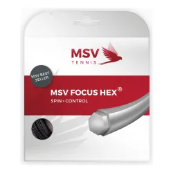 MSV Focus - HEX Saitenset 12m Schwarz