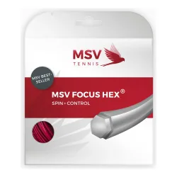 MSV Focus - HEX Saitenset 12m Rot