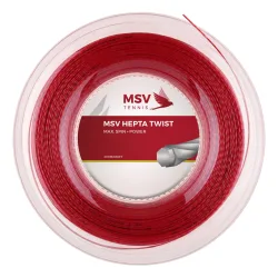 MSV Hepta - Twist Saitenrolle 200m - Rot