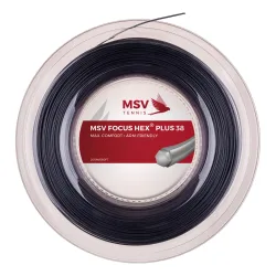 MSV Focus-HEX Plus 38 Saitenrolle 200m - Schwarz