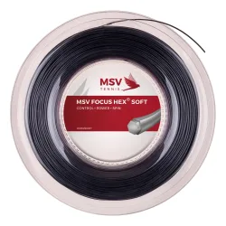 MSV Focus-HEX Soft Saitenrolle 200m - Schwarz