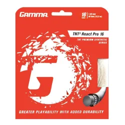 Gamma TNT² React Pro Saitenset 12,2m - Weiß