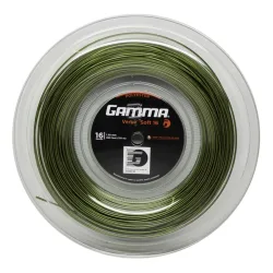 Gamma Verve Soft Saitenrolle 110m - Schwarz, Gelb