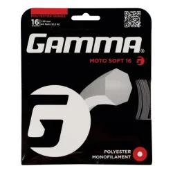 Gamma Moto Soft Charcoal Saitenset 12, 2m - Grau