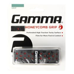 Gamma Honeycomb Cushion Grip 1er Pack - schwarz, rot