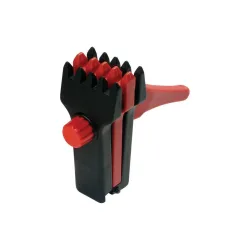Gamma Universelle Doppelhaltezange - Schwarz, Rot