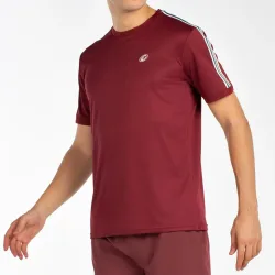 Bullpadel Alder T - Shirt Herren Dunkelrot