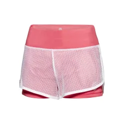 BIDI BADU Efia Tech (2in1) Shorts Damen - Koralle, Weiß