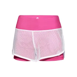 BIDI BADU Efia Tech (2in1) Shorts Damen - Pink, Weiß