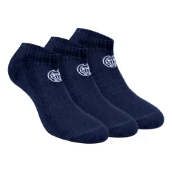 BIDI BADU No Party Show Move Tennissocken 3er Pack - Dunkelblau, Weiß