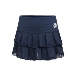 BIDI BADU Crew Pleated Rock Damen - Dunkelblau