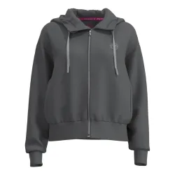 BIDI BADU Chill Trainingsjacke Damen - Dunkelgrau