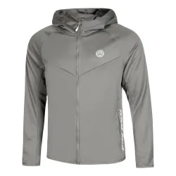 BIDI BADU Crew Hood Trainingsjacke Herren - Grau