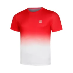 BIDI BADU Crew Gradiant T - Shirt Jungen Rot, Weiß