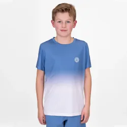 BIDI BADU Crew Gradiant T - Shirt Jungen Blau, Weiß