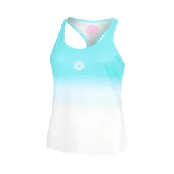 BIDI BADU Crew Gradiant Tank-Top Mädchen - Türkis, Weiß