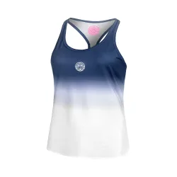 BIDI BADU Crew Gradiant Tank - Top Mädchen Dunkelblau, Weiß