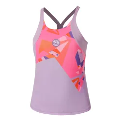 BIDI BADU Spike Tank - Top Damen Lila, Pink