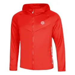 BIDI BADU Crew Hood Trainingsjacke Herren - Rot