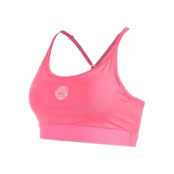 BIDI BADU Crew Low Support Strappy Sport - BH Damen Pink
