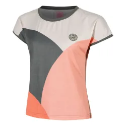 BIDI BADU Bubble T-Shirt Damen-Grau,Koralle