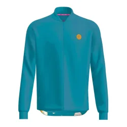 BIDI BADU Melbourne 2025 Printed Trainingsjacke Herren-Petrol