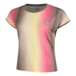 BIDI BADU Spectrum T - Shirt Damen Braun, Gelb