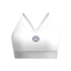 BIDI BADU Crew Low Support Strappy Sport - BH Damen Weiß