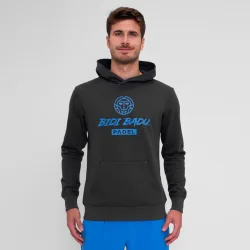 BIDI BADU Spike Logo Chill Hoody Herren - Dunkelgrün