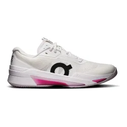 On THE ROGER Pro Fire Allcourtschuh Herren - weiß, pink