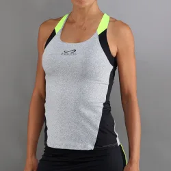 Endless Grace Tank-Top Damen-Grau,Schwarz