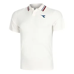 Diadora Icon Polo Herren - creme