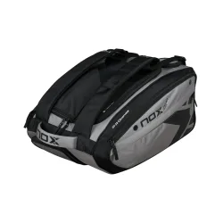 NOX AT10 Competition XL Compact Padelschlägertasche - Schwarz, Grau
