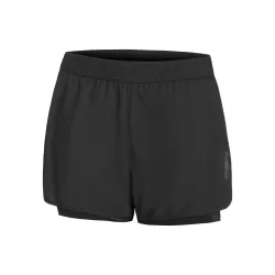 NEO Flyweight TEK 2in1 Laufshorts Damen - Schwarz