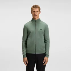 BOSS League Trainingsjacke Herren-oliv