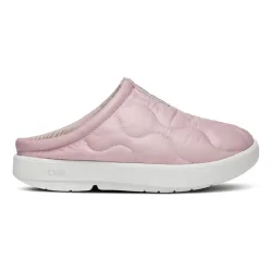 OOFOS Oocoozie Thermo Mule Recoveryschuh Unisex - rosa, neongrün