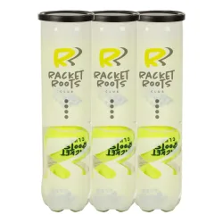 Racket Roots 18x 4er Dose Club Tennisball im Karton