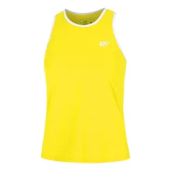 Racket Roots Teamline Racerback Tank-Top Damen-Gelb