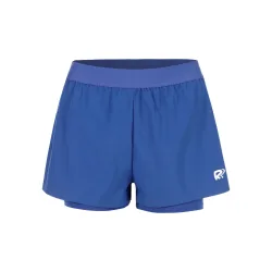 Racket Roots Teamline 2in1 Shorts Damen - blau