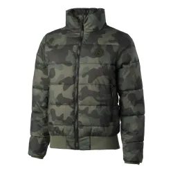Quiet Please Camou Supercourt Daunenjacke Damen - Oliv, Khaki