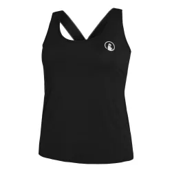Quiet Please Serve & Volley 2.0 Tank - Top Damen Schwarz